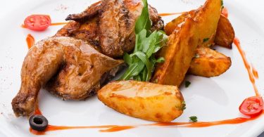 Курица табака в духовке: рецепты (в рукаве, с картошкой)