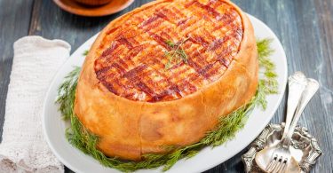 Плов в лаваше в духовке (армянский, шахский)