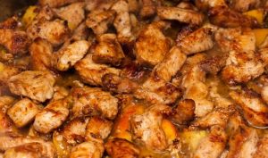 индейку в сковороду